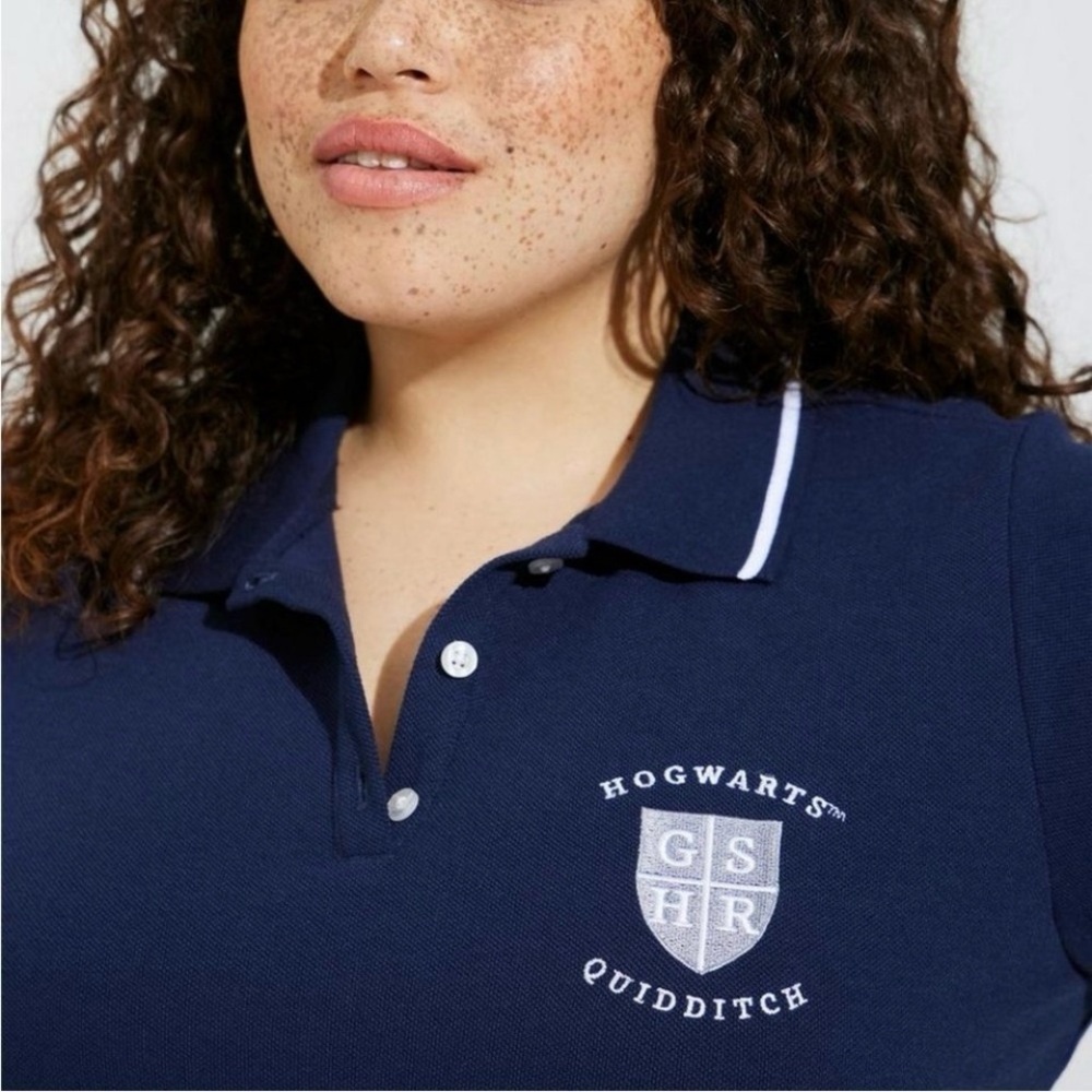 Harry Potter Quidditch Polo Dress size 2X (18/20) - Picture 10 of 11